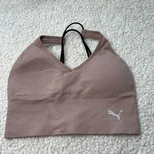Puma Mauve Sports Bra Small